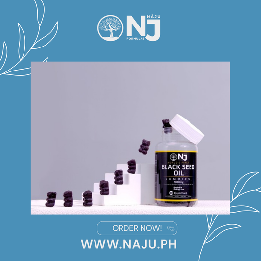 Black Seed Oil Gummies - High Antioxidant and Enhance immunity Dietary Supplement by NAJU Formulas